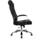Кресло руководителя Бюрократ T-9928SL Fabric черный Italia Black крестов. металл хром. Фото товара с разных ракурсов.