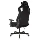 Кресло игровое Knight Outrider черный Light-20 с подголов. крестов. металл. Фото товара с разных ракурсов.