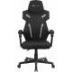 Кресло игровое Оклик 111G черный сиденье черный сетка/ткань с подголов. крестов. пластик черный главное фото в маленьком размере