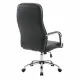 Кресло руководителя Stark EX-547, экокожа, хром, черное. Фото товара с разных ракурсов.